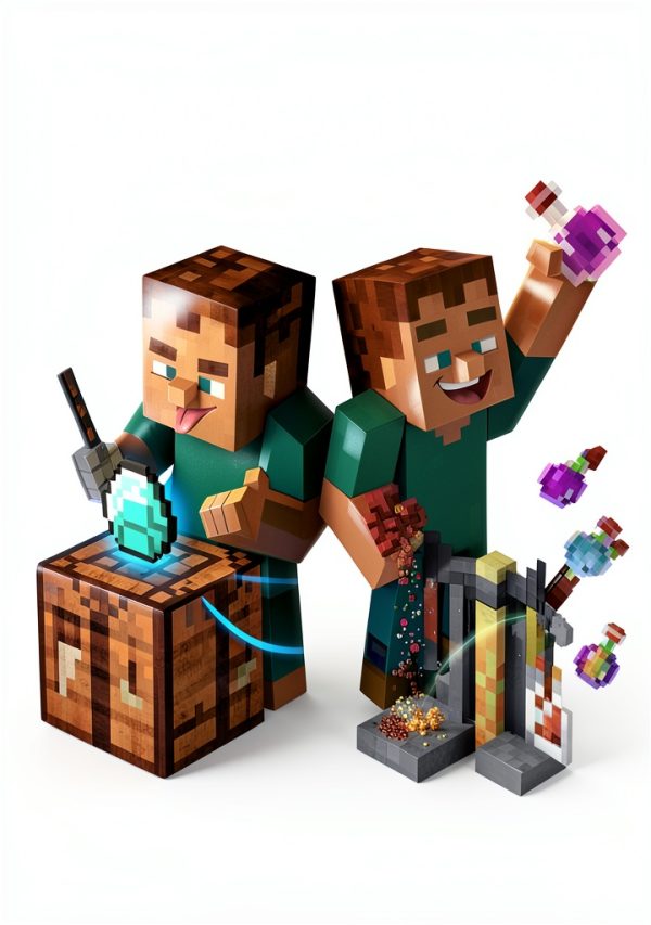 Minecraft Game Strategy Guide Book 7 of 8-0