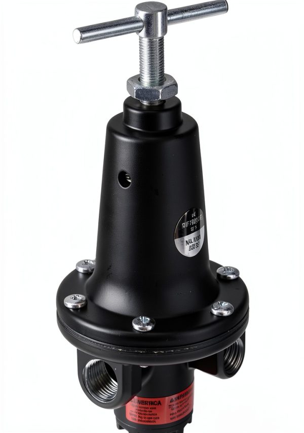 DeVilbiss HAR507 60 CFM Air Regulator - Self-Relieving Compact Design-1