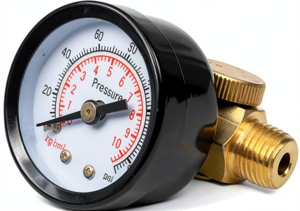 Beduan 150 PSI Air Flow Control Valve Regulator 1/4" NPT with Gauge Solid Brass Construction-0