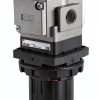 SMC ARG20-N02G1H-Z Regulator with Gauge in Handle, Relieving type, 7.25 - 123 psi Set Pressure Range, 28 scfm, Gauge in Handle, With Set Nut, 1/4" NPT-0