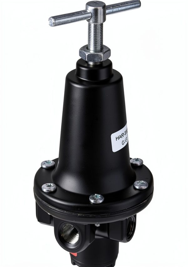 DeVilbiss HAR507 60 CFM Air Regulator - Self-Relieving Compact Design-0