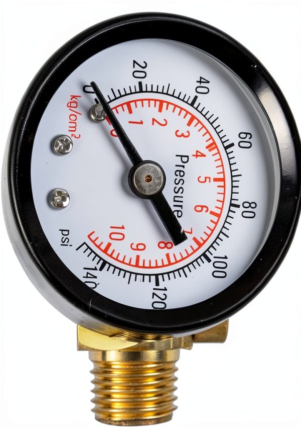 Beduan 150 PSI Air Flow Control Valve Regulator 1/4" NPT with Gauge Solid Brass Construction-5