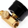 Beduan 150 PSI Air Flow Control Valve Regulator 1/4" NPT with Gauge Solid Brass Construction-3