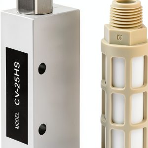 Garosa CV-25HS Compressed Air Regulators Pneumatic Air Exhaust Vacuum Vacuum Generator Generator Ejector with Silencer,Vacuum Generator-0