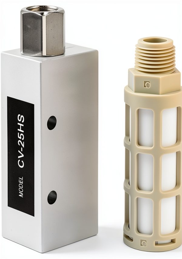 Garosa CV-25HS Compressed Air Regulators Pneumatic Air Exhaust Vacuum Vacuum Generator Generator Ejector with Silencer,Vacuum Generator-0